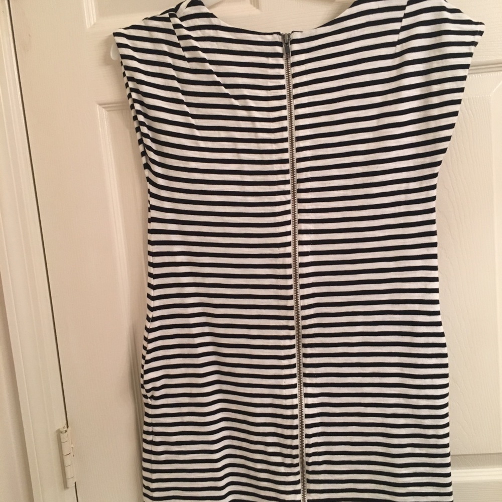 NWT Dress NWT Navy Blue Lace Moto - Picture 7 of 8